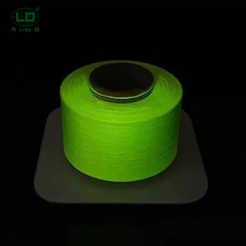 Tenacîteya Bilind a Kêmbûna Şevê Glare Polyester Yarn Filament